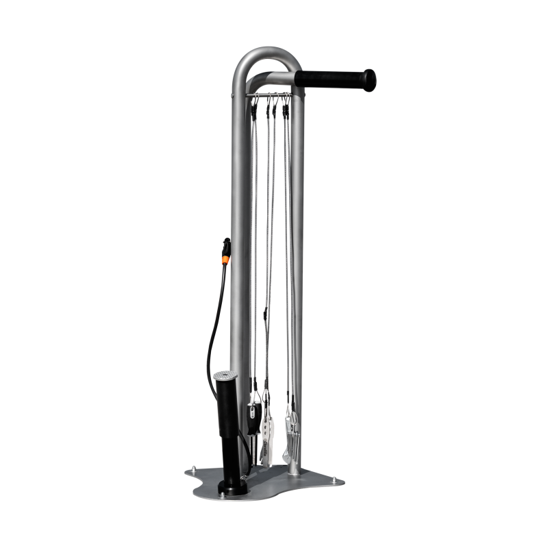 AGAVE – Station de réparation vélo inox pour espaces publics