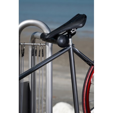 AGAVE – Station de réparation vélo inox pour espaces publics